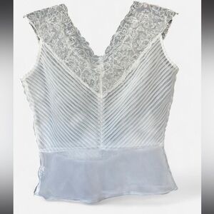 Elegant White Lace Blouse